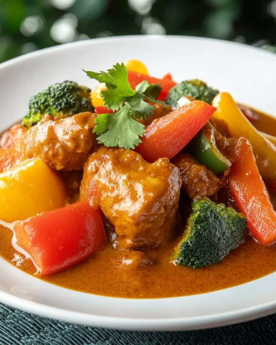 Curry Geschnetzeltes mit Gemüse: Indulgent Home-Cooked Bliss