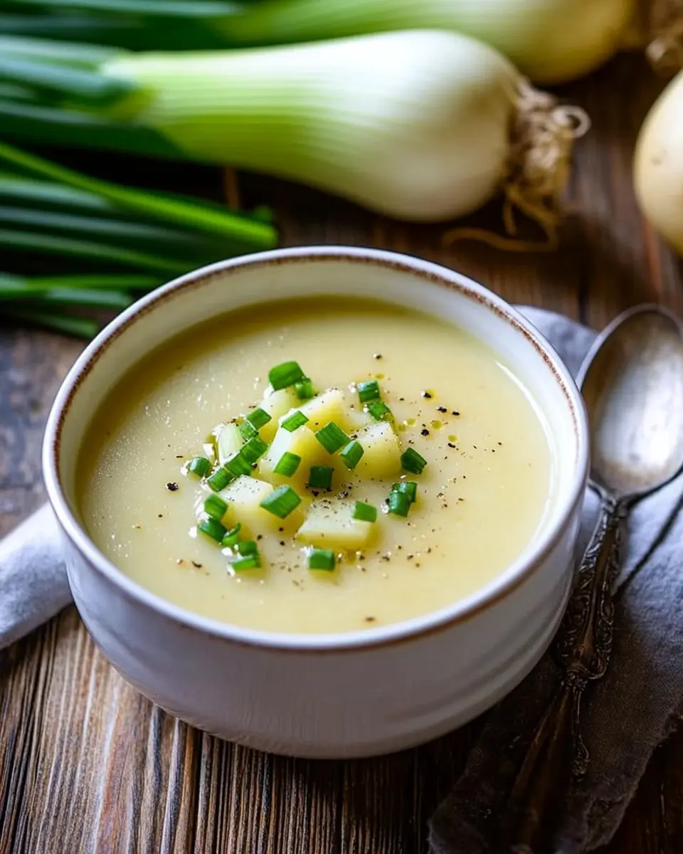 Kartoffel-Lauch-Suppe einfach und cremig: Comfort in a Bowl