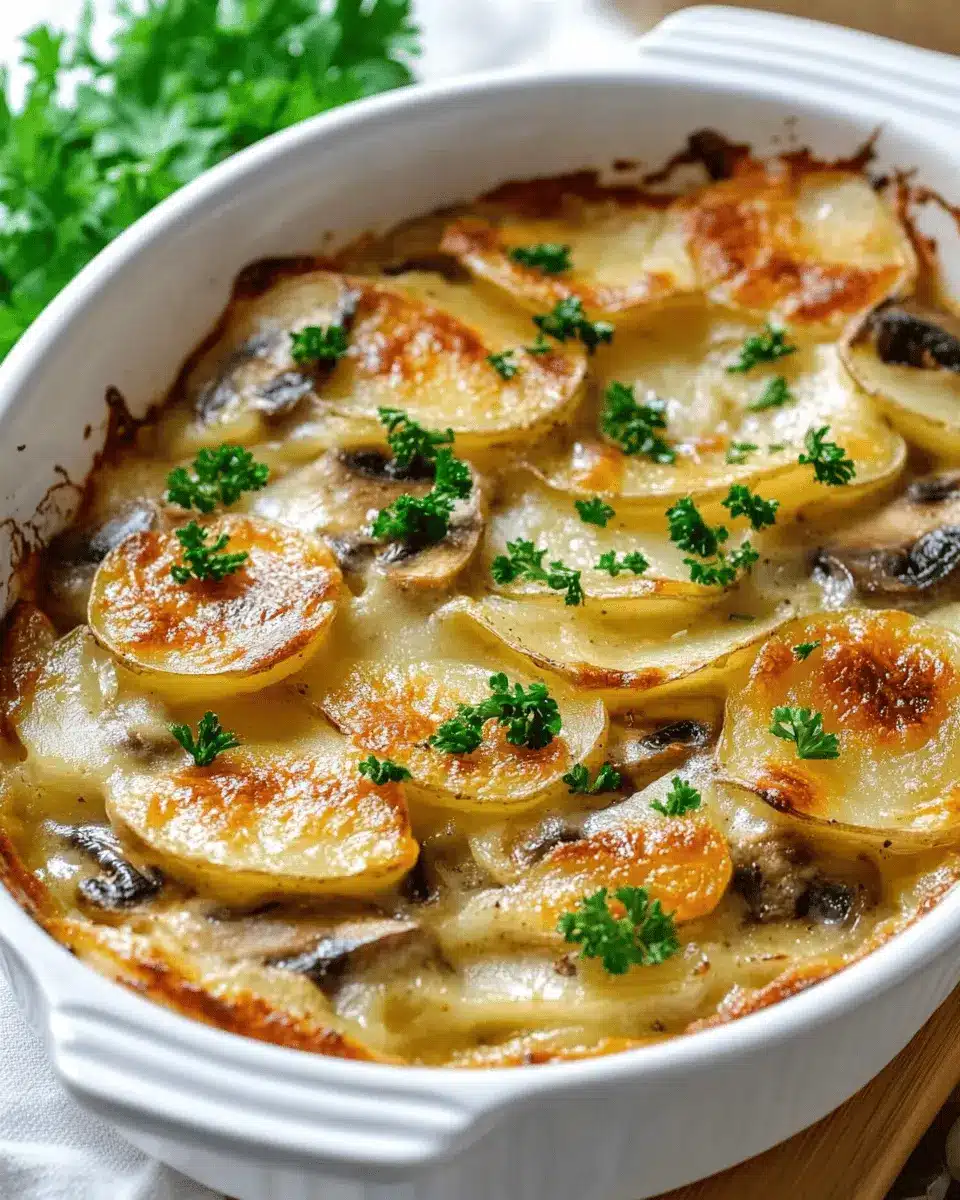 Kartoffel-Champignon-Auflauf: Einfach, Mega im Geschmack!