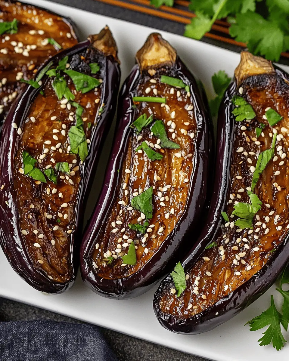 Gebackene Auberginen Asia Style: Irresistibly Flavorful Delight