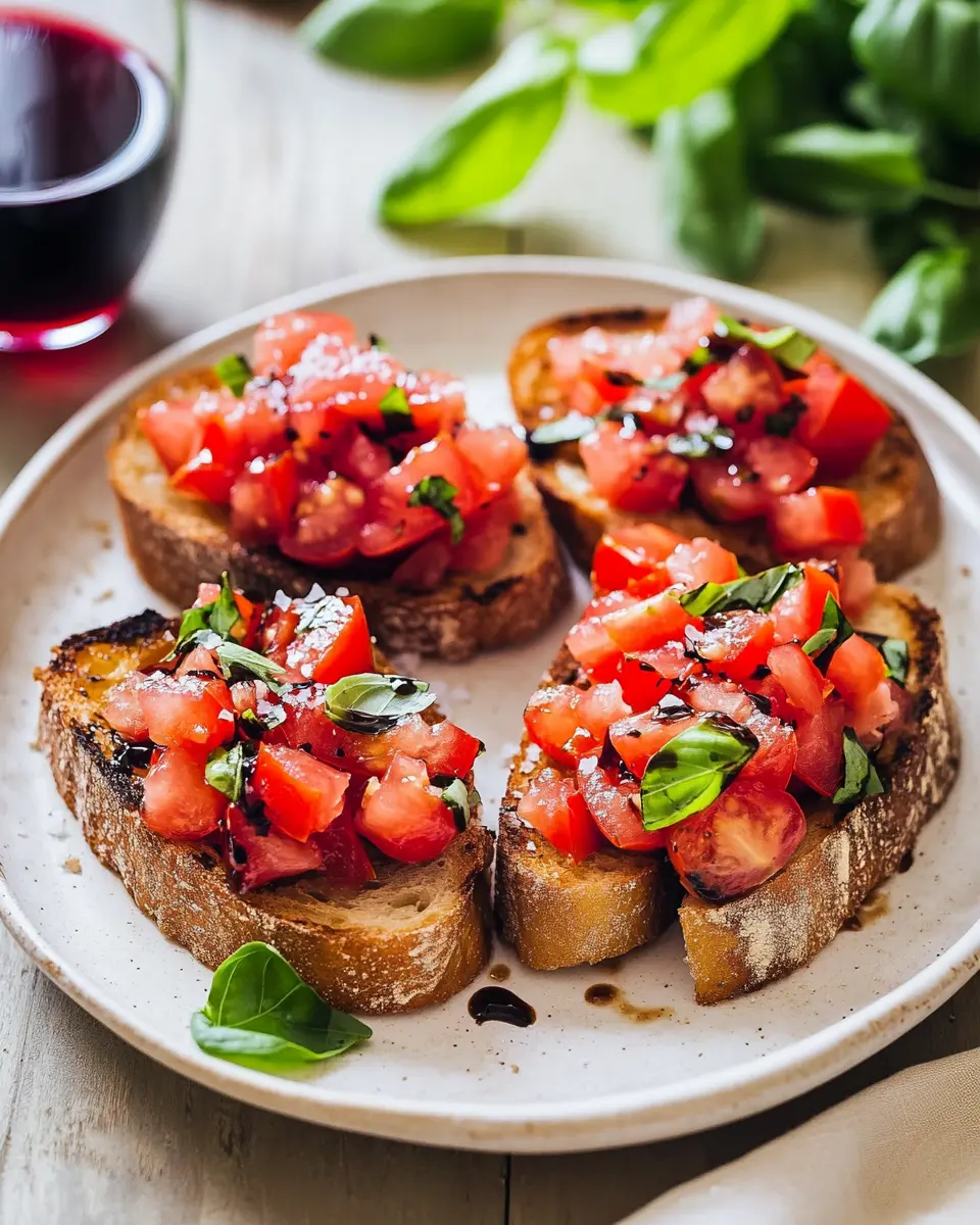 Unser tausendschönes klassisches Bruschetta Rezept First Image First Image