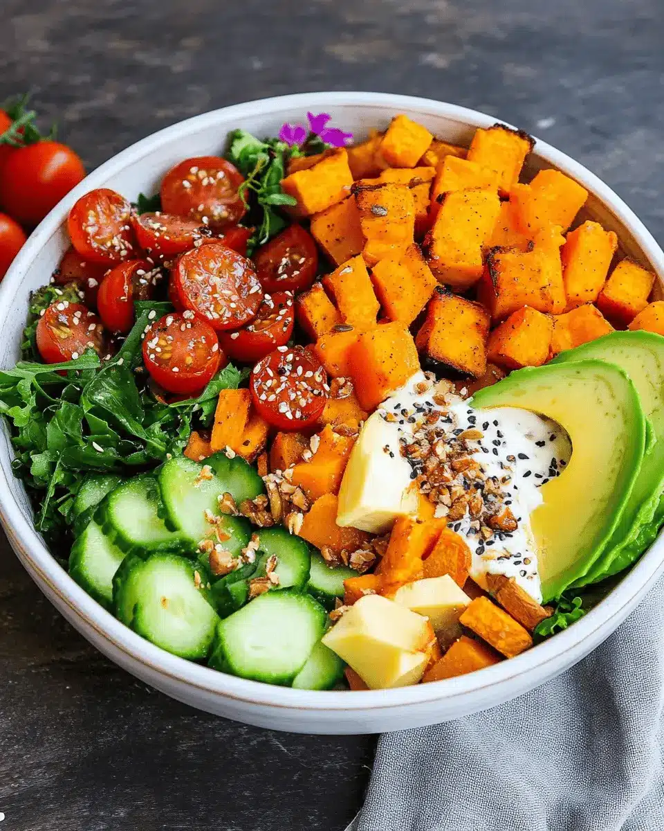 Clean Eating Buddha Bowl: Sweet Potato Bliss Awaits You
