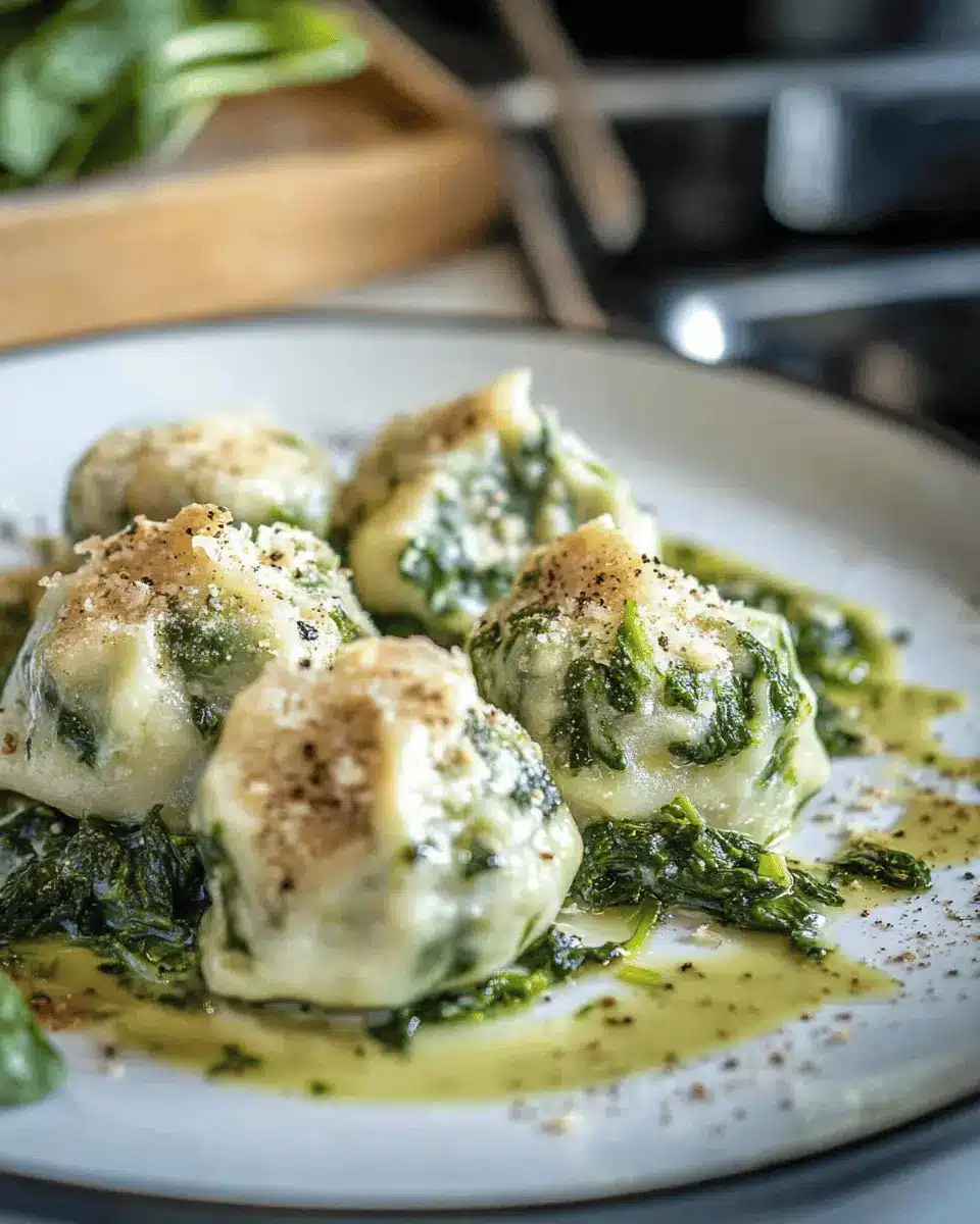 Spinatknödel als Hauptgericht: Kalorienarm und köstlich genießen