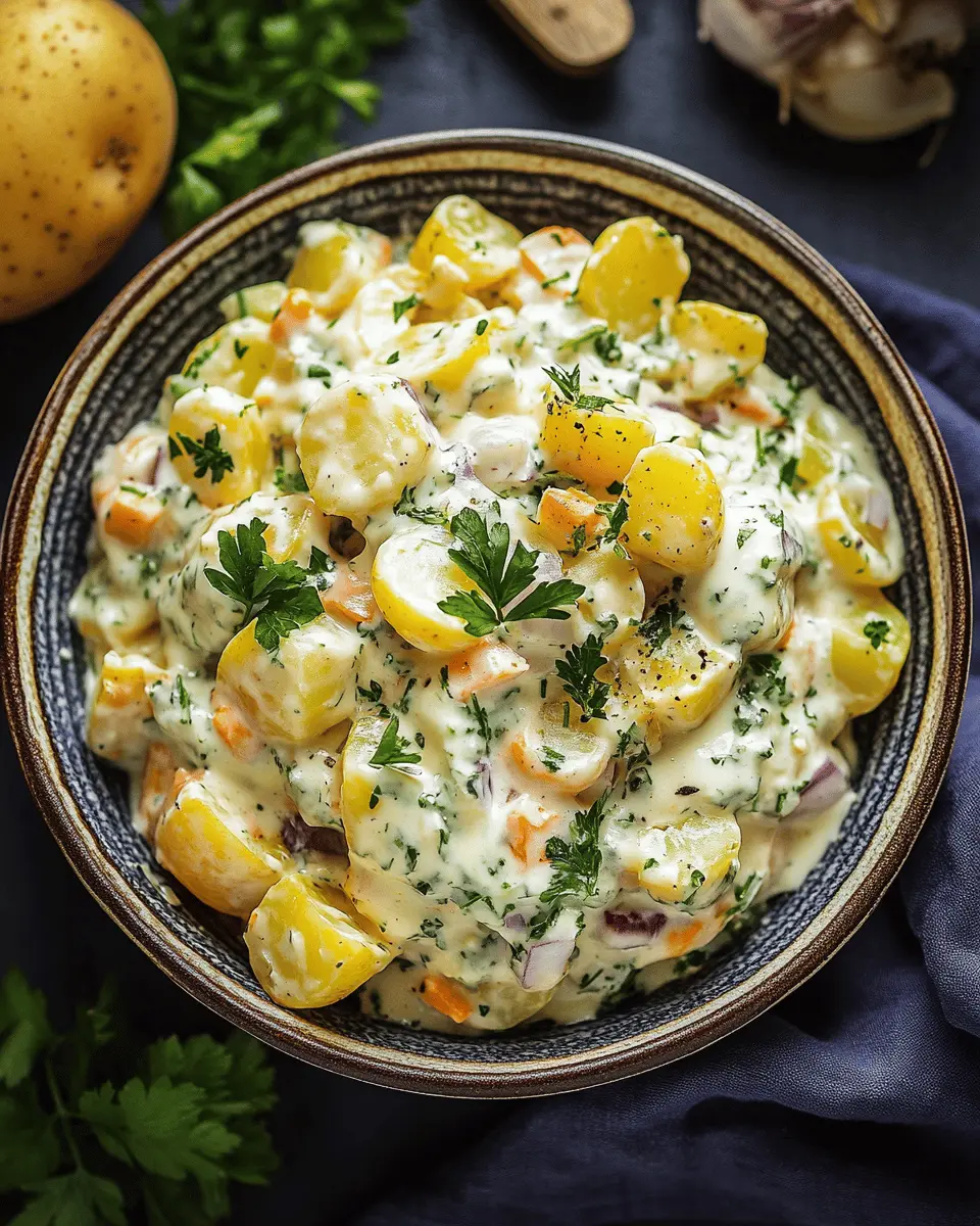 Norddeutscher Kartoffelsalat mit Mayo Rezept: Creamy Bliss Unveiled