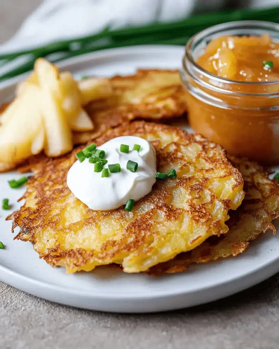 Kartoffelpuffer wie von Oma: Irresistibly Crispy Comfort!