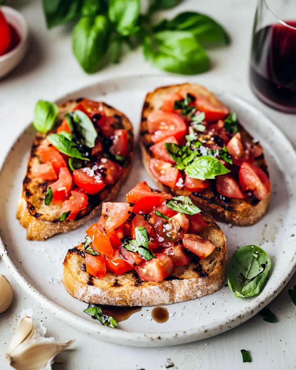 Unser tausendschönes klassisches Bruschetta Rezept: Einfach unwiderstehlich!