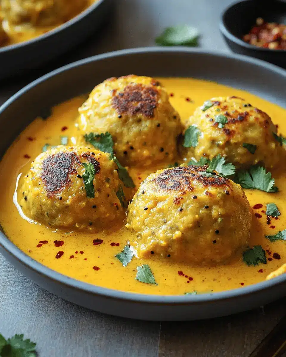 Vegane Linsenknödel in Curry-Sauce: Best Recipe for Comfort Food
