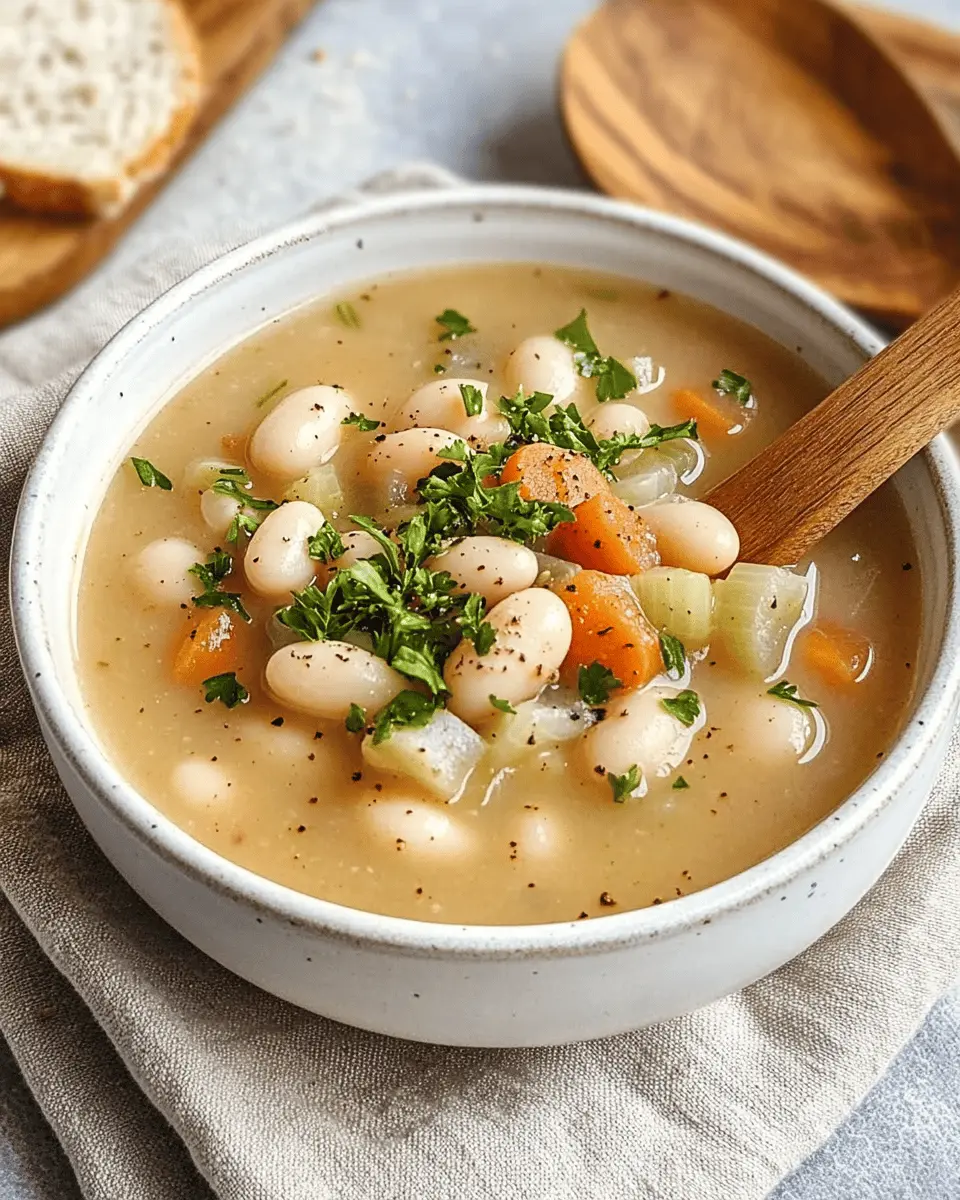 Weiße Bohnensuppe vegetarisch: Cozy Comfort in Every Bowl