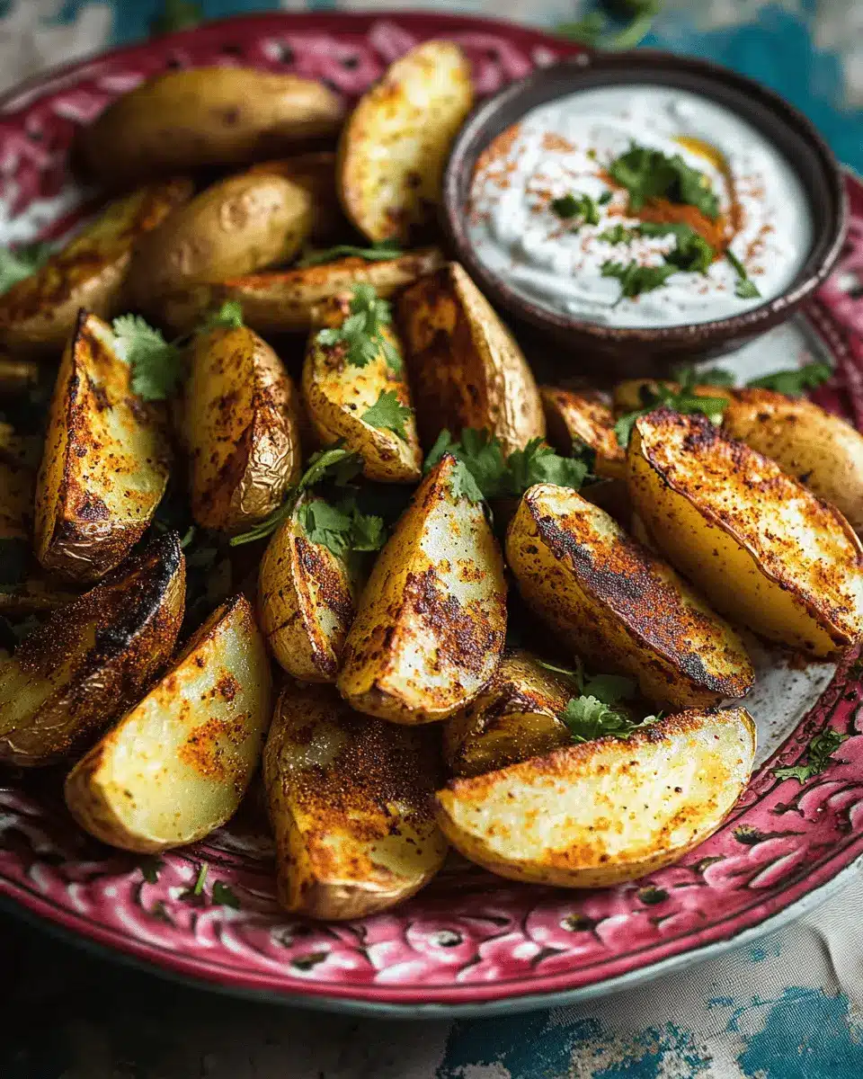 Ofenkartoffeln mit Ras el Hanout Gewürz Rezept: Irresistibly Spicy!