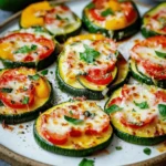 Zucchini-Pizzen schnell und Low Carb First Image First Image
