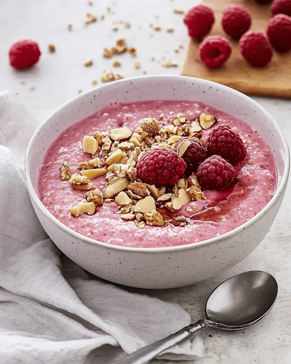 Himbeer-Porridge
