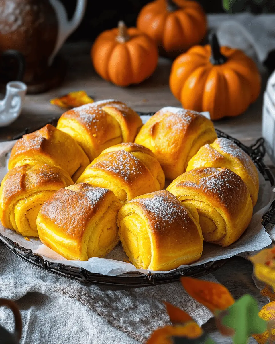 Süße Kürbisbrötchen: Irresistibly Soft and Sweet Delights