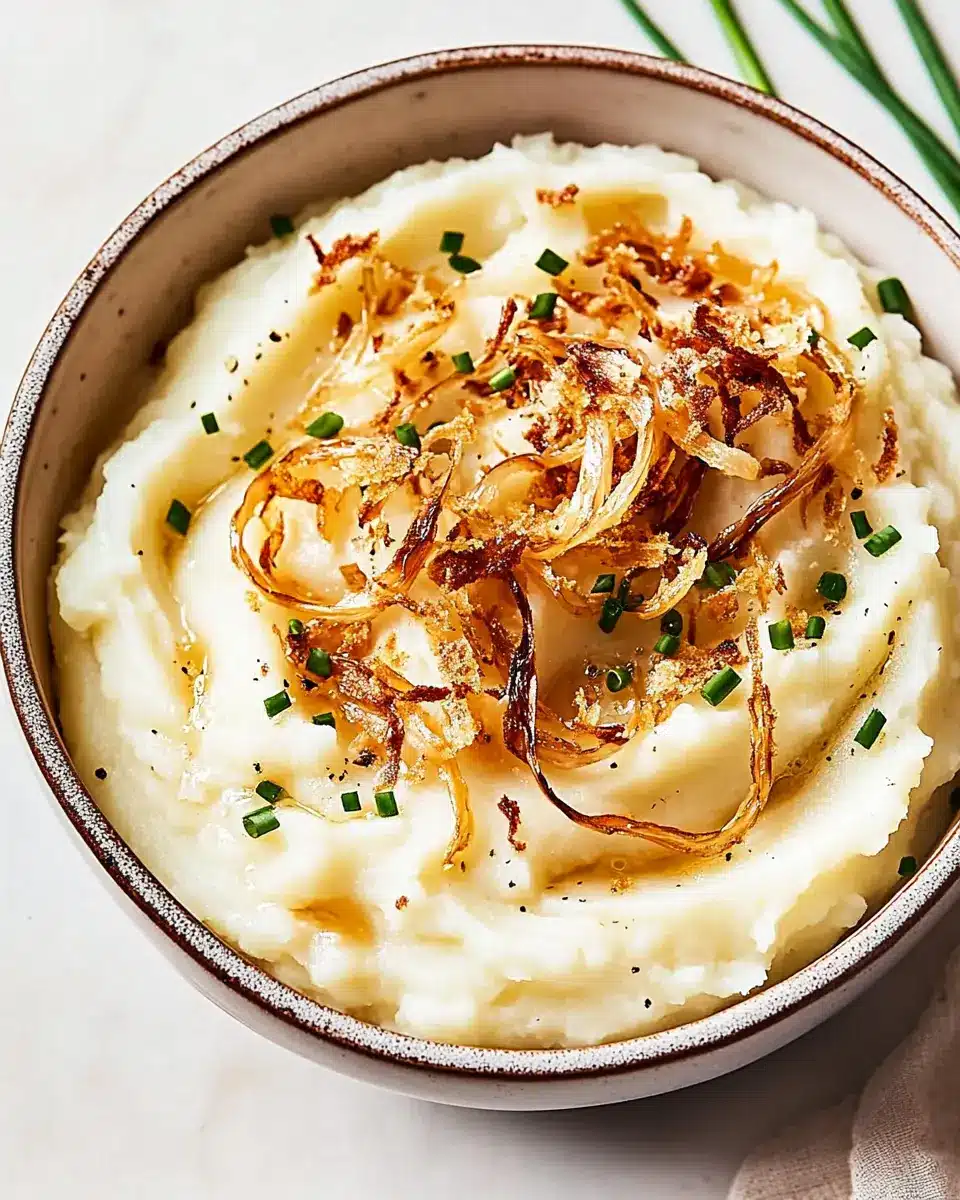 Crispy Shallot Mashed Potatoes First Image First Image