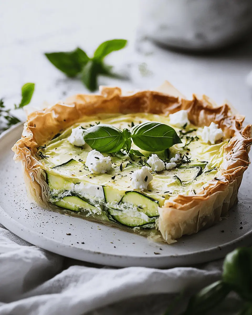 Leichte Zucchini Quiche Rezept: Einfach, Frisch und Lecker!