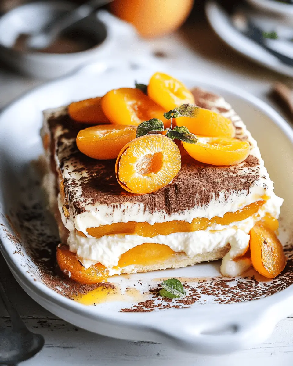Aprikosen Tiramisu Rezept: Irresistibly Creamy Delight