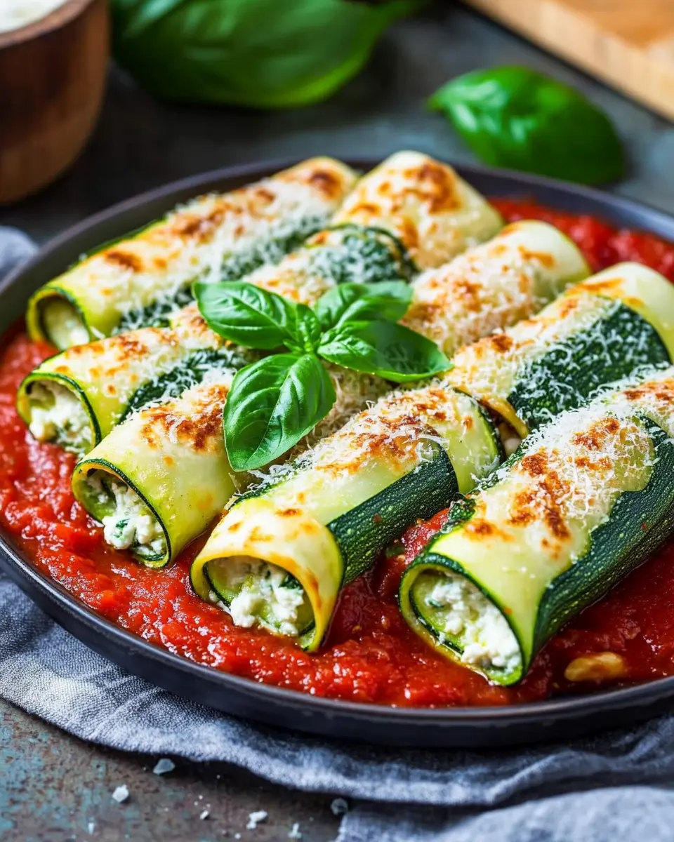 Zucchini-Cannelloni aus der Heißluftfritteuse: Best in 25 Minutes!