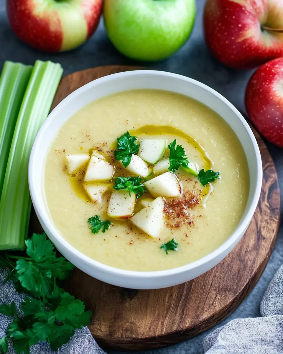Apfel Sellerie Suppe: The Best Cozy Comfort Bowl Ever