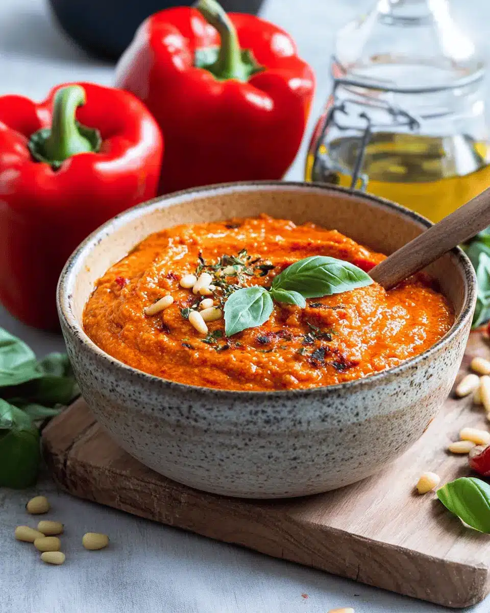 Rotes Pesto mit gegrillter Paprika: The Best Flavor Boost!