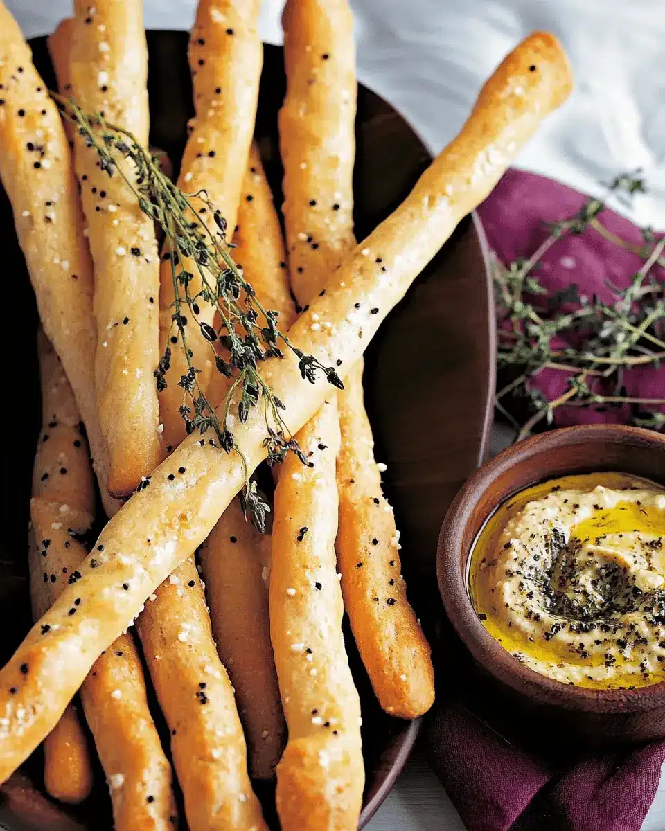Grissini: Irresistibly Crunchy Breadsticks to Ditch Fast Food