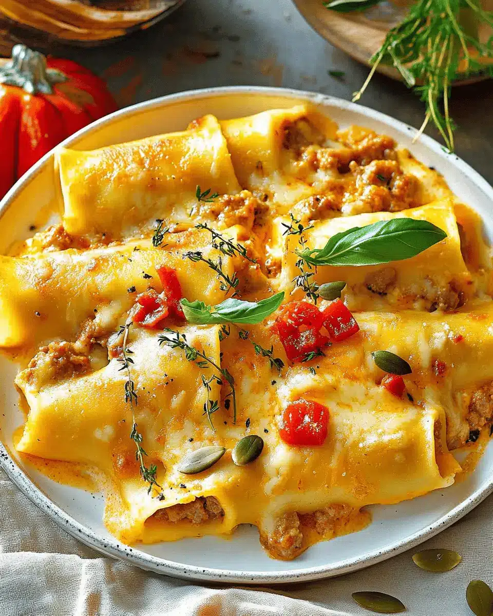 Kürbis-Hack-Cannelloni: The Ultimate Cozy Comfort Dish