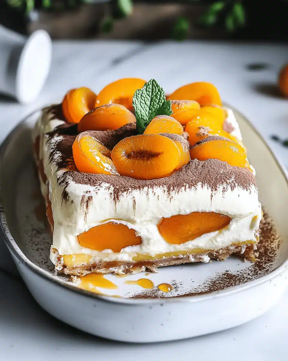 Aprikosen Tiramisu Rezept: Easy, Indulgent Layered Bliss