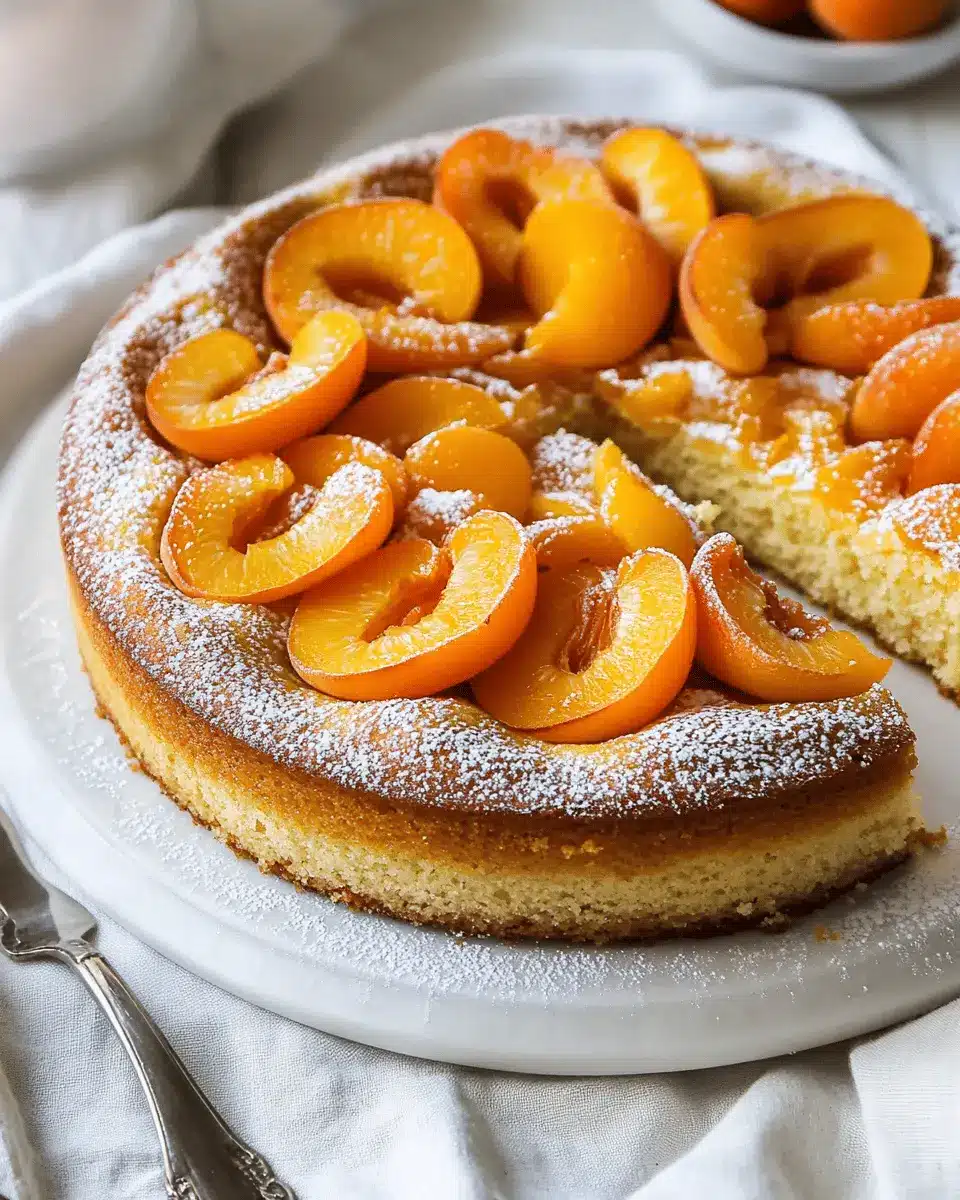 Einfacher Italienischer Aprikosen Kuchen Rezept First Image First Image