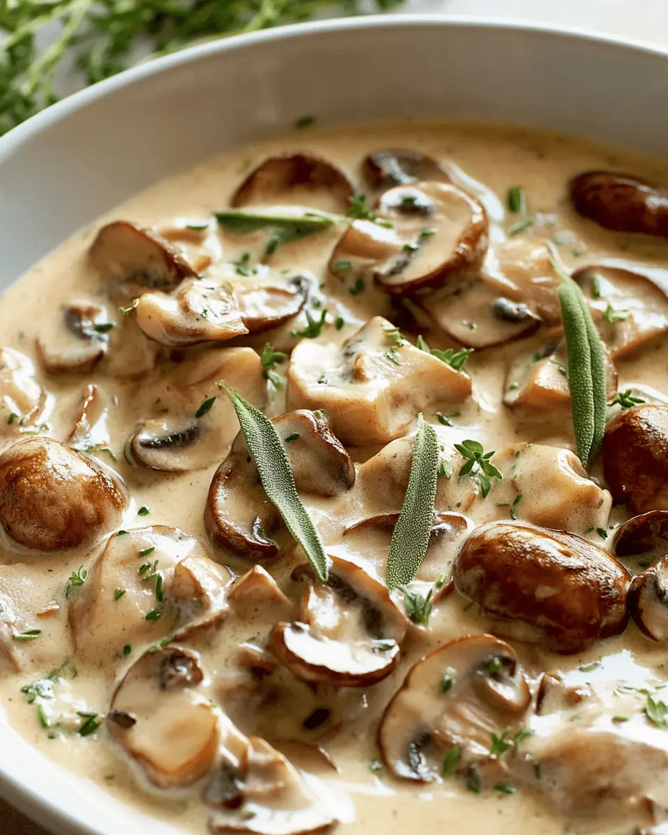 Pilzpfanne à la Crème: Indulge in Creamy Mushroom Bliss