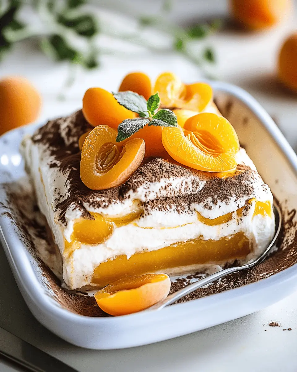 Aprikosen Tiramisu Rezept: Irresistibly Creamy Delight