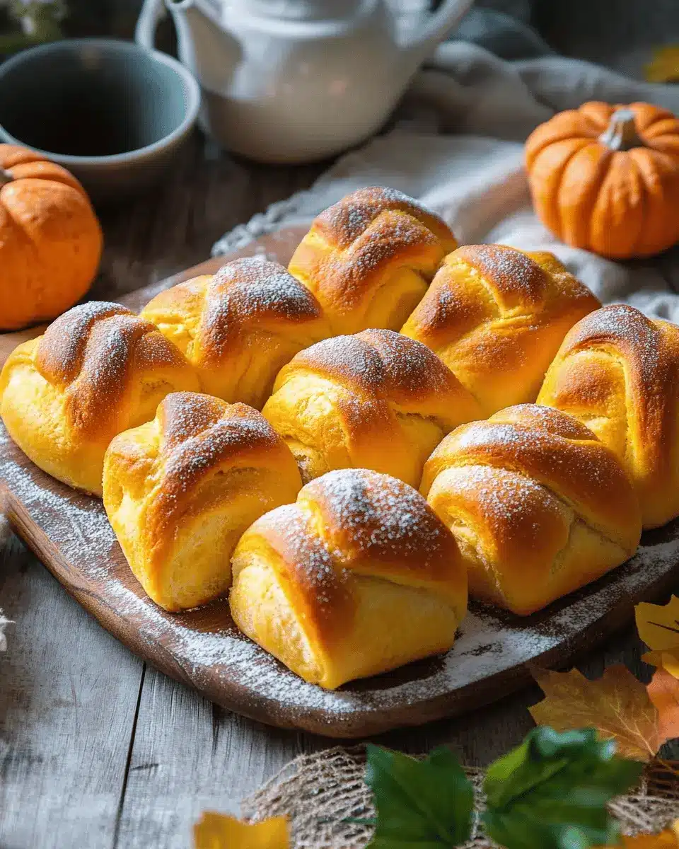 Süße Kürbisbrötchen: Irresistibly Soft and Sweet Delights