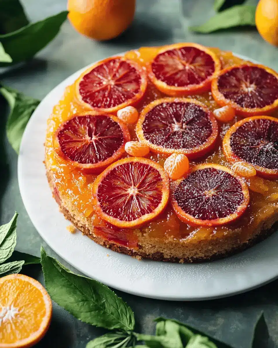 upside down blut orangen kuchen rezept: Irresistibly Sweet Twist