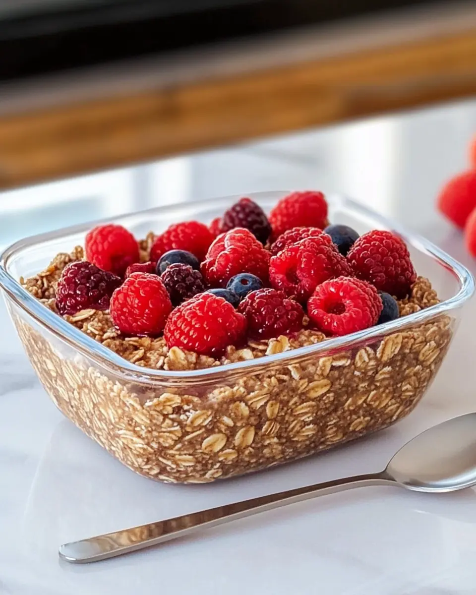 Baked Oats Bliss: The Best Cozy Breakfast You'll Crave