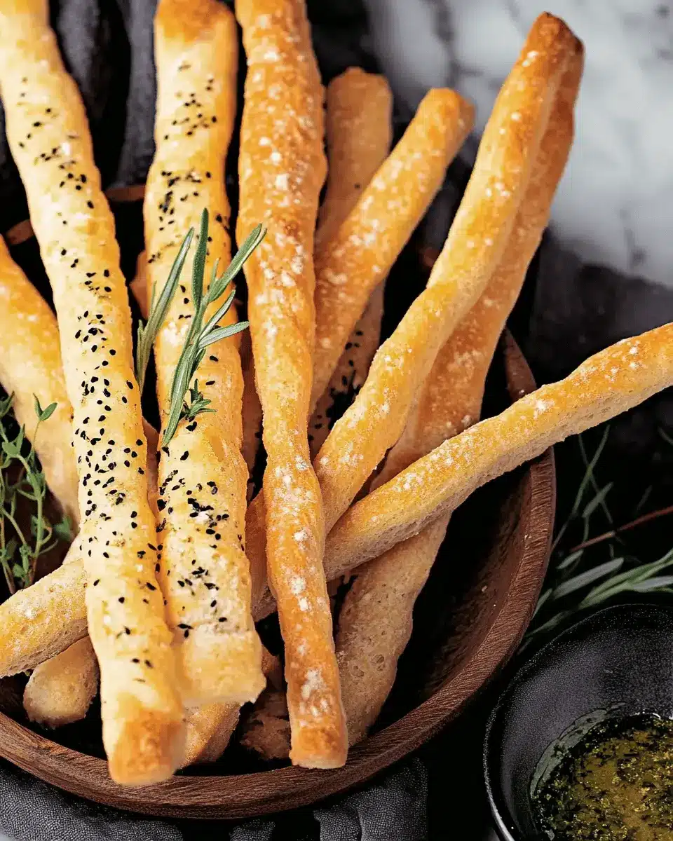 Grissini: Irresistibly Crunchy Breadsticks to Ditch Fast Food
