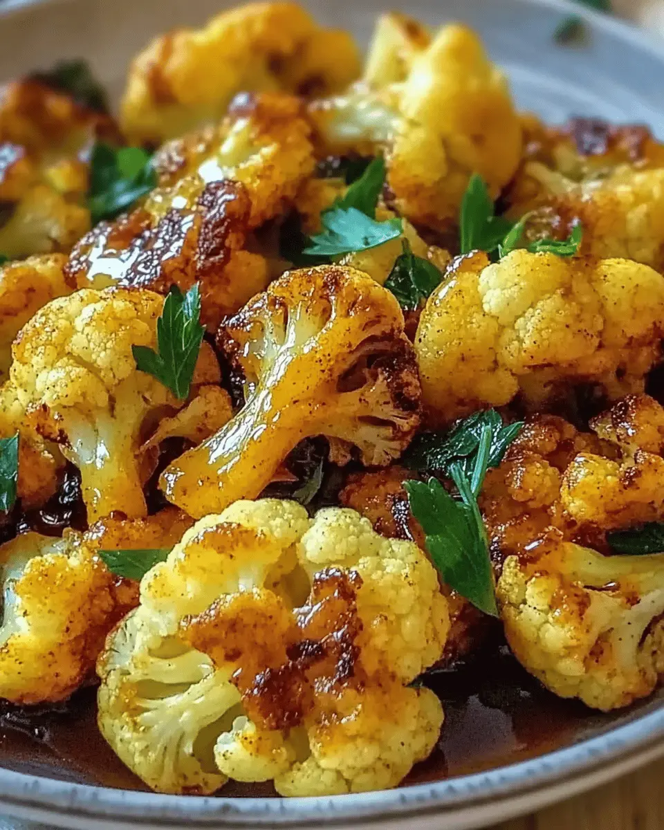 Gebratener Blumenkohl mit Honig-Curry: Ein Unglaubliches Ultimatives Rezept First Image First Image