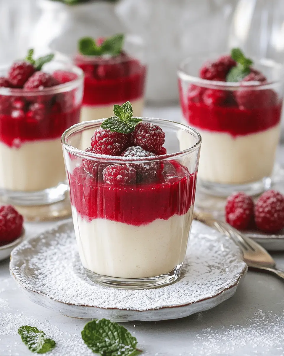 Grießpudding mit Rhabarber Himbeer Kompott Rezept: Irresistibly Creamy Delight!