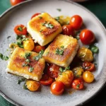 Panierter Feta mit Tomaten-Physalis Salsa Rezept First Image First Image