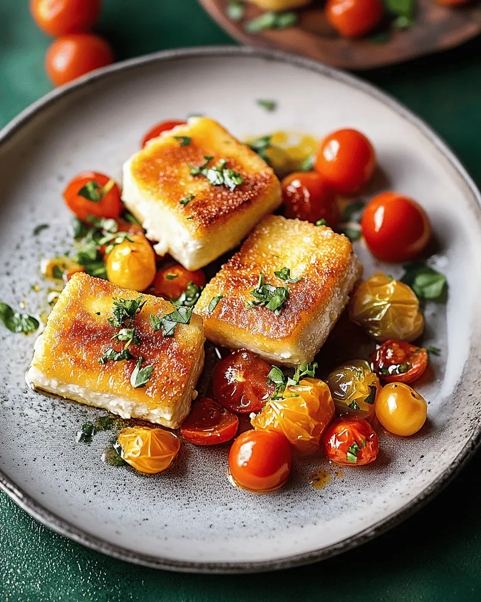 Panierter Feta mit Tomaten-Physalis Salsa Rezept First Image First Image