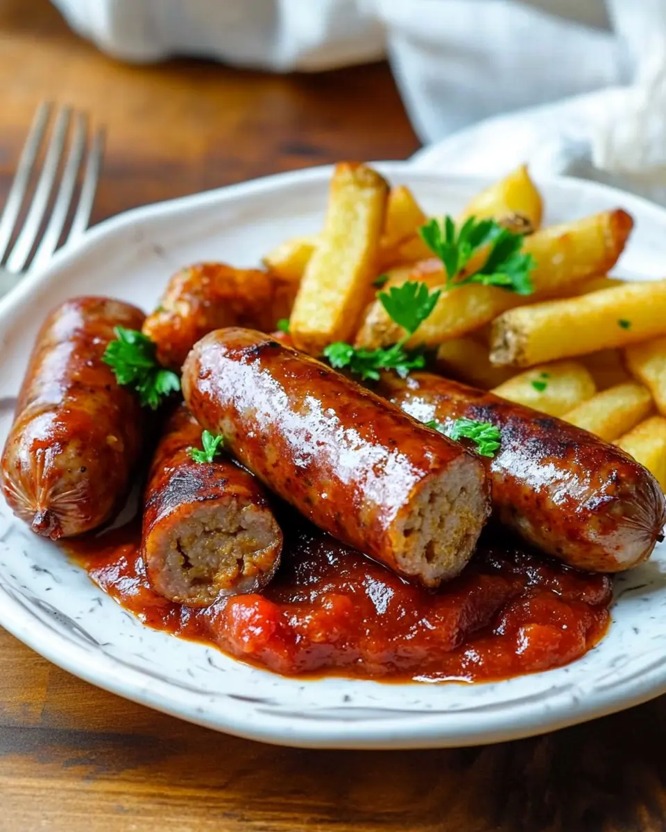 Currywurst aus der Heißluftfritteuse: Der beste Imbiss für Zuhause