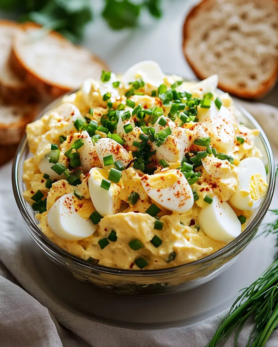 Eiersalat ohne Mayonnaise: Irresistibly Creamy & Flavorful!