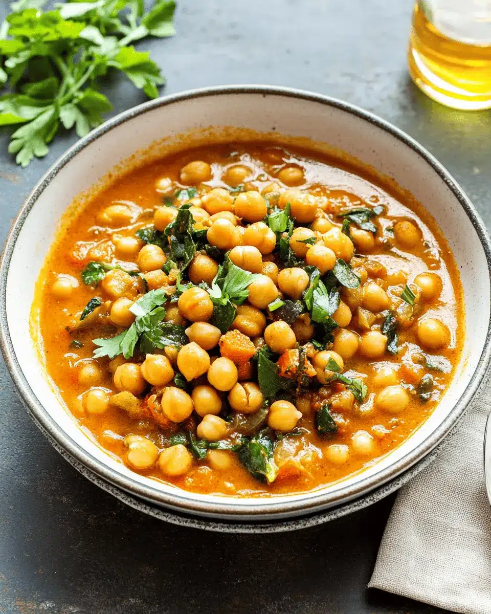 Rezept für würzigen Kichererbseneintopf: Einfach köstlich!