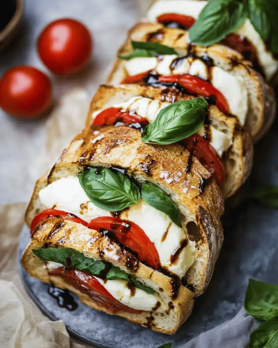 Caprese Ciabatta Rezept: The Best Fresh Twist on Tradition