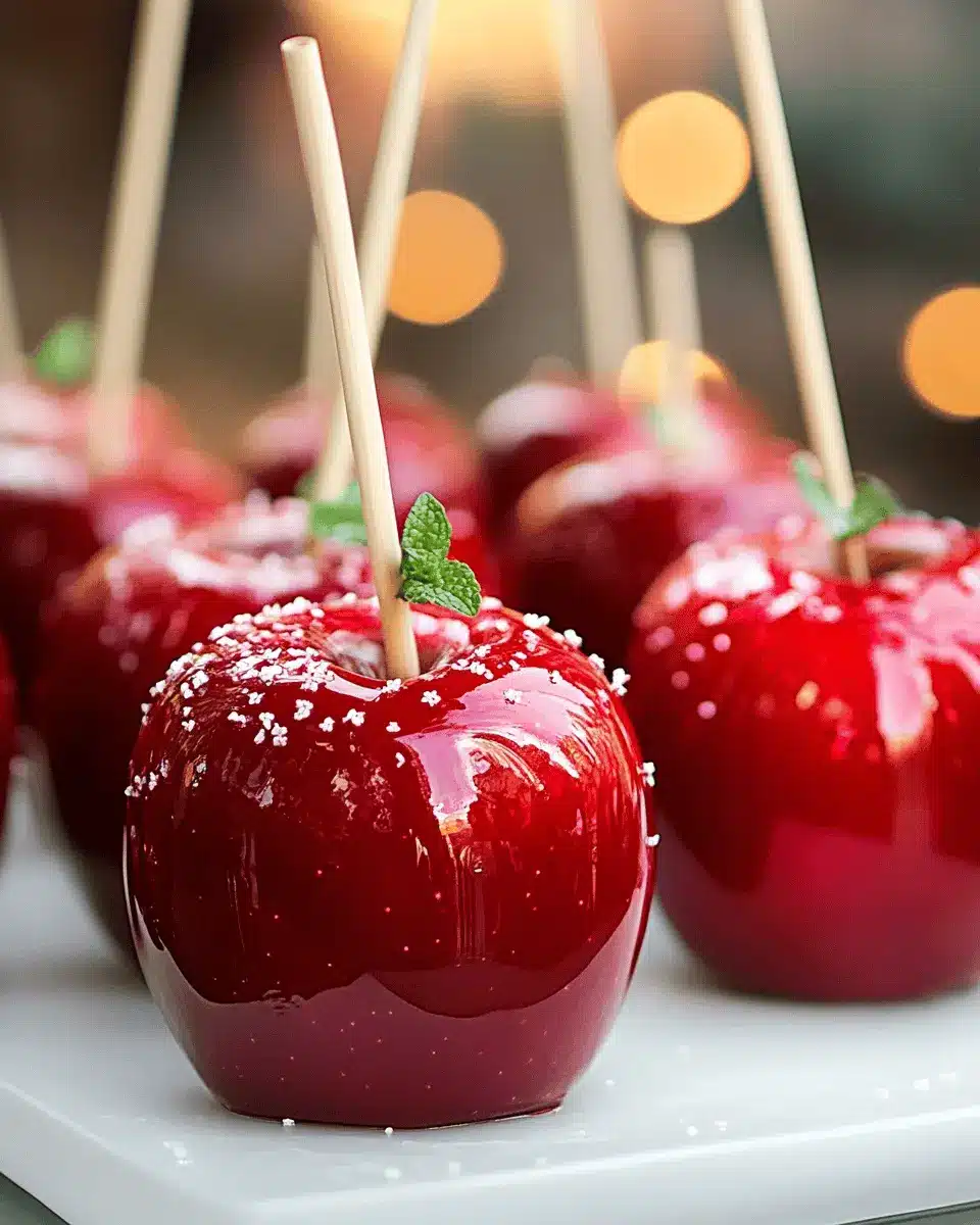Liebesäpfel mit Tonka: Indulgent Sweet Treats to Savor
