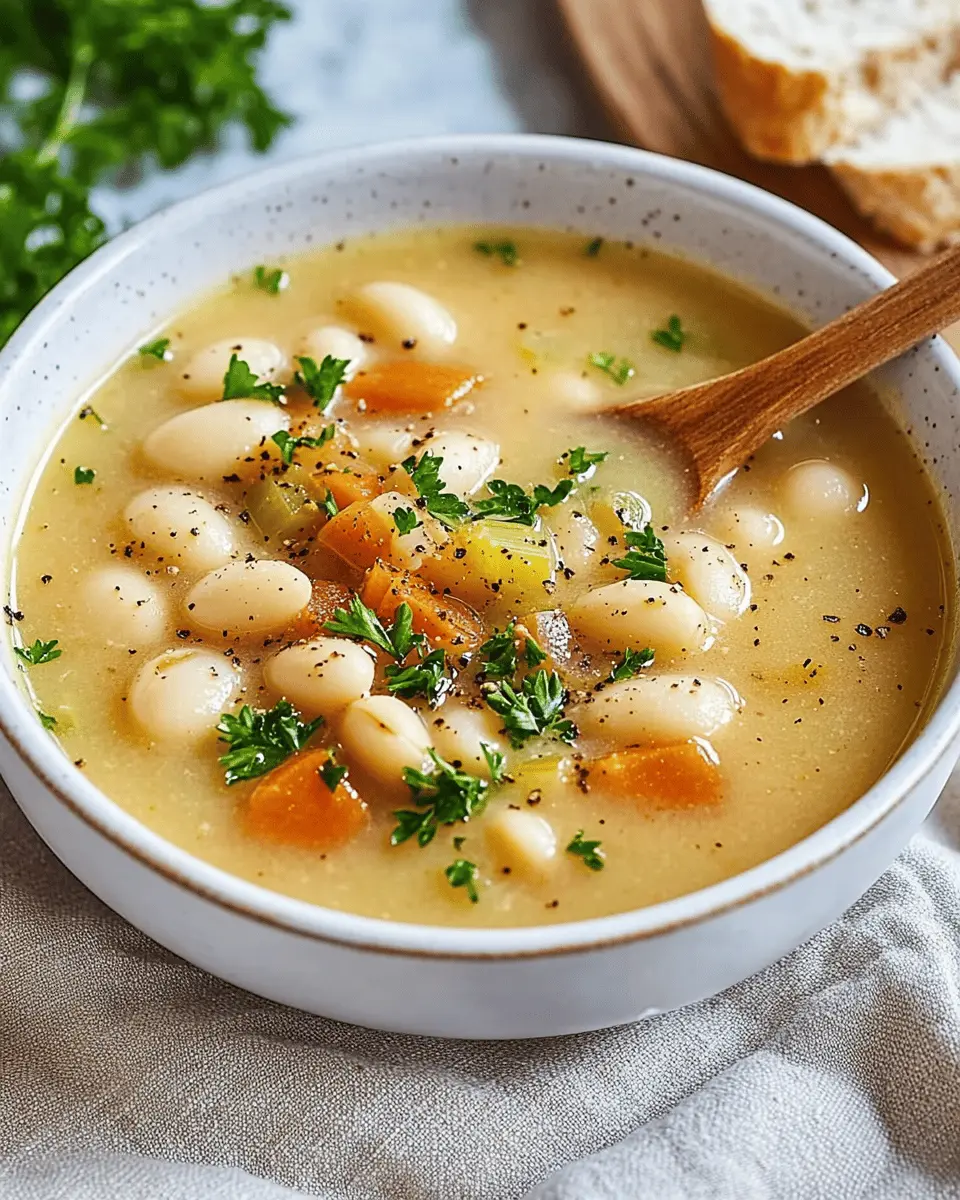 Weiße Bohnensuppe vegetarisch: Cozy Comfort in Every Bowl