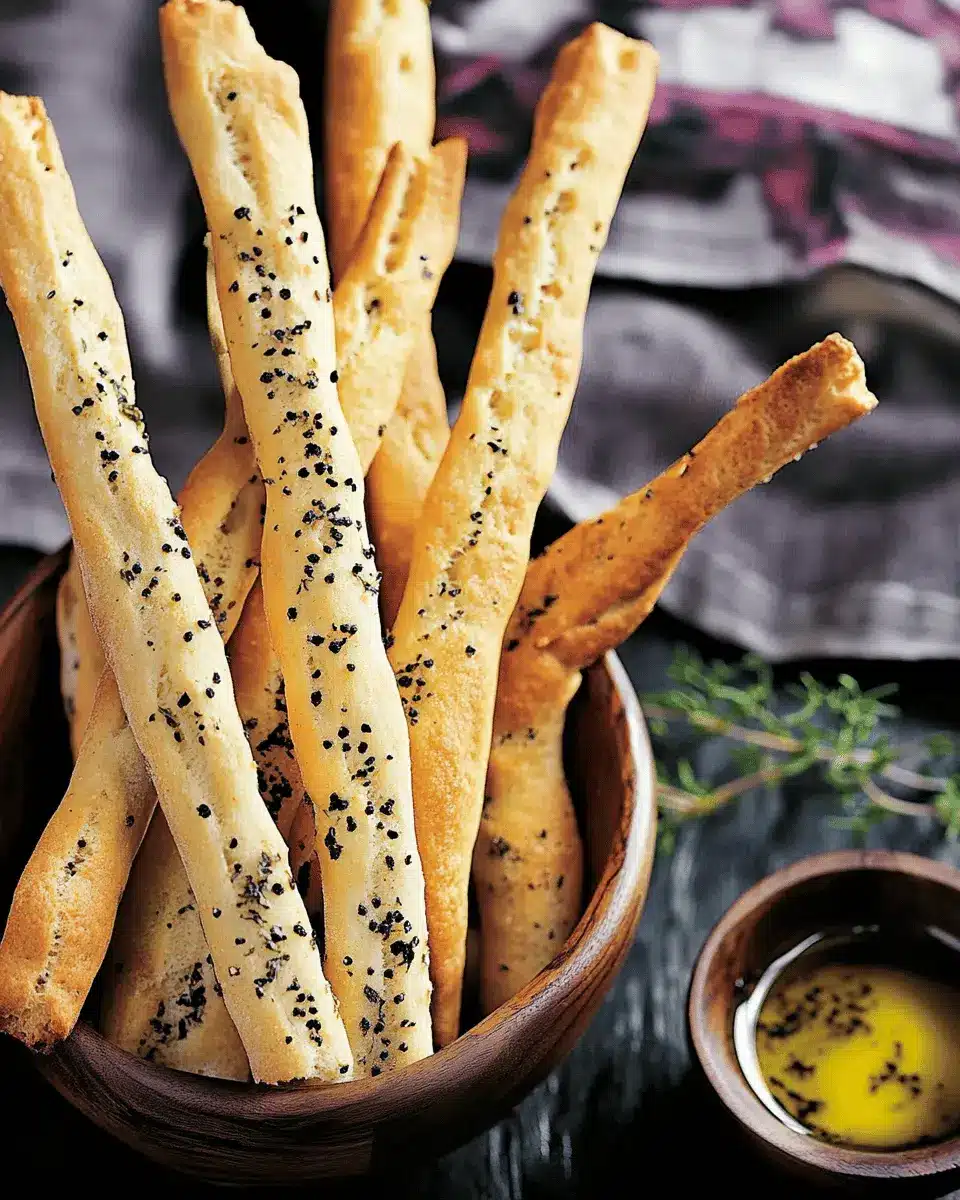Grissini: Irresistibly Crunchy Breadsticks to Ditch Fast Food
