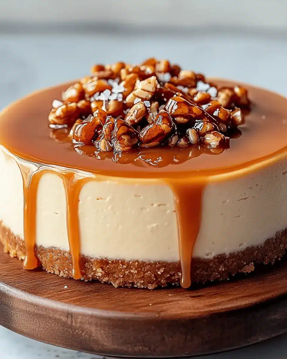Gesalzener Karamell-Käsekuchen: Irresistibly Decadent Delight