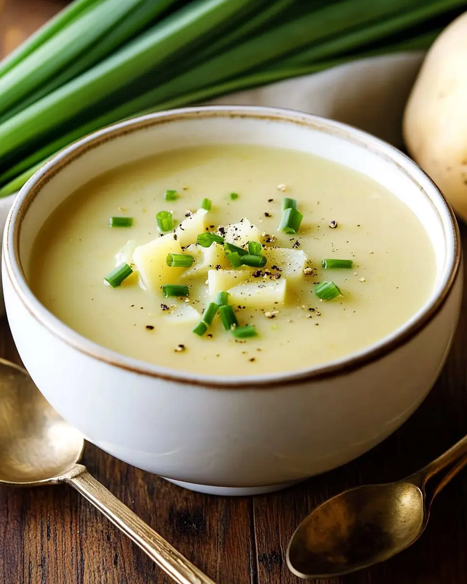 Kartoffel-Lauch-Suppe einfach und cremig: Comfort in a Bowl