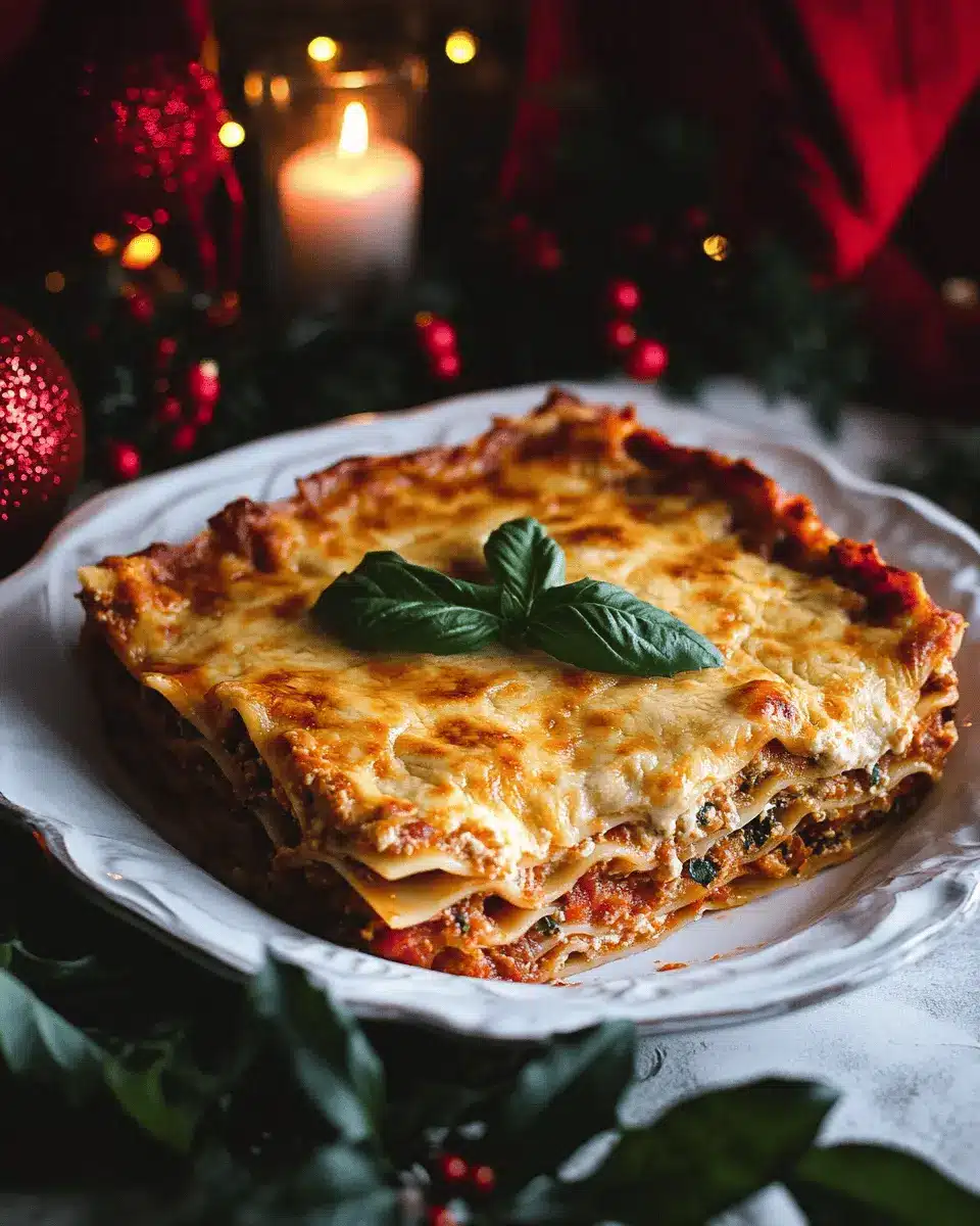 Beste Weihnachts Lasagne Rezept First Image First Image