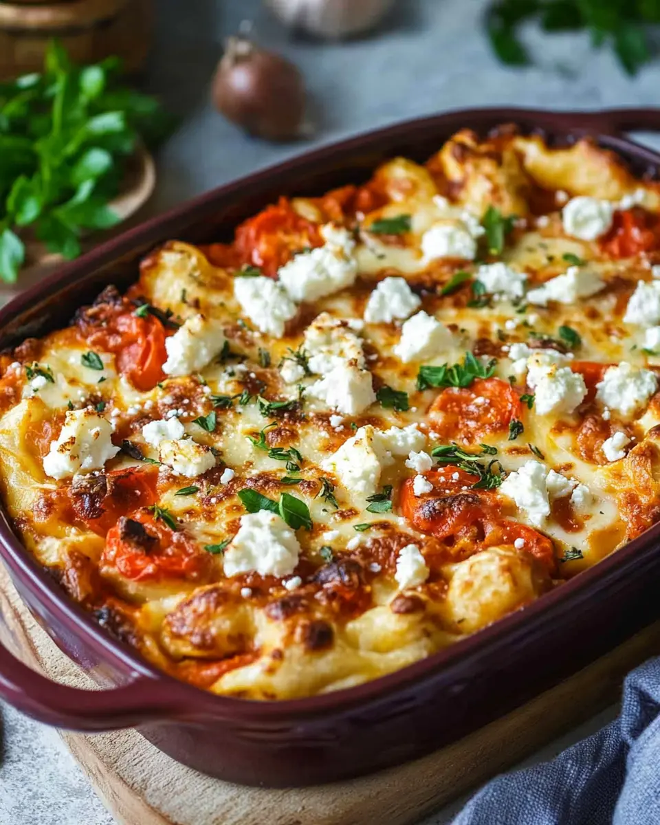 Kritharaki Auflauf mit Feta: The Best Comfort Food Delight