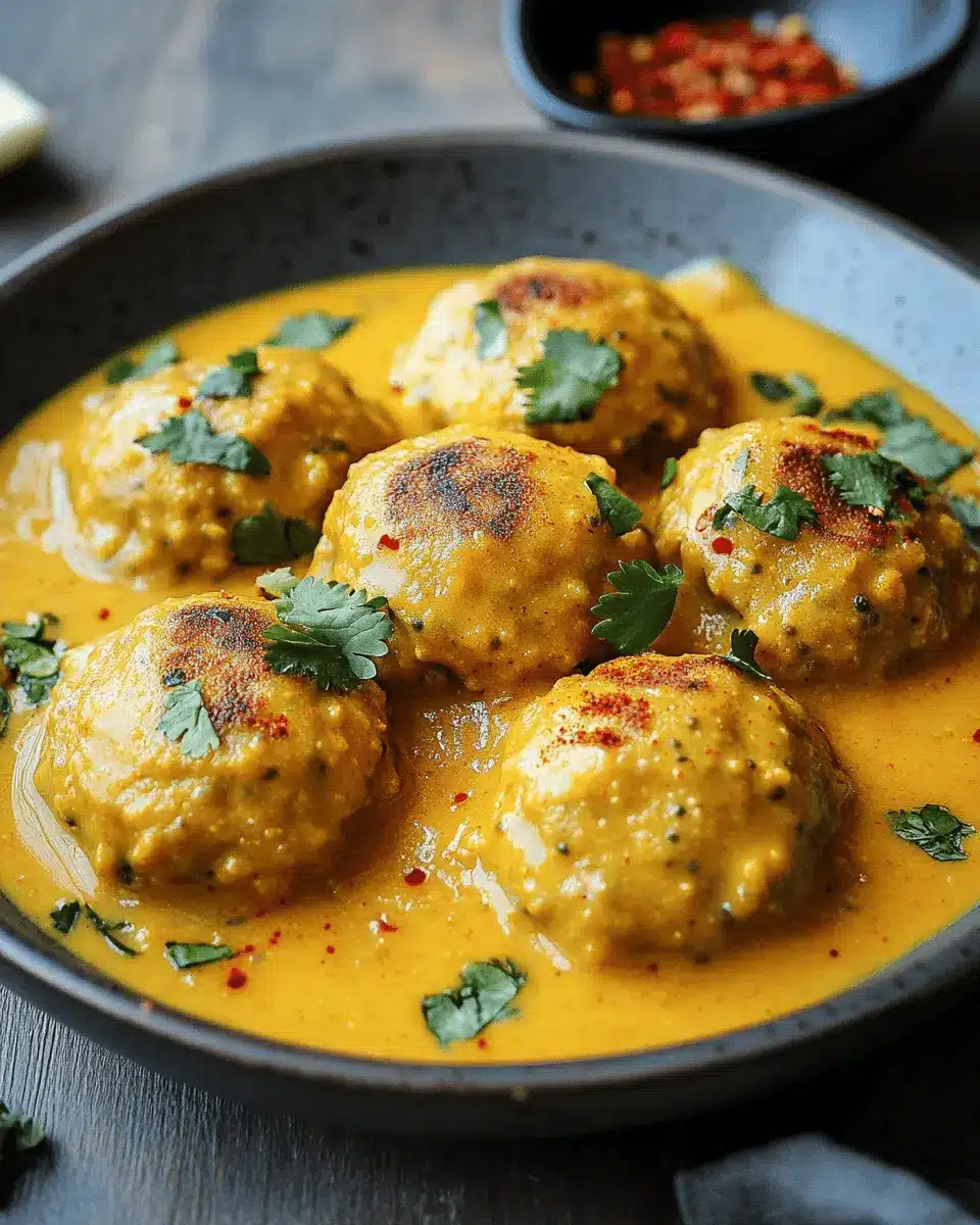 Vegane Linsenknödel in Curry-Sauce: Best Recipe for Comfort Food