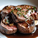 Zartes Rinderfilet mit Balsamico- und Sahnesauce First Image First Image