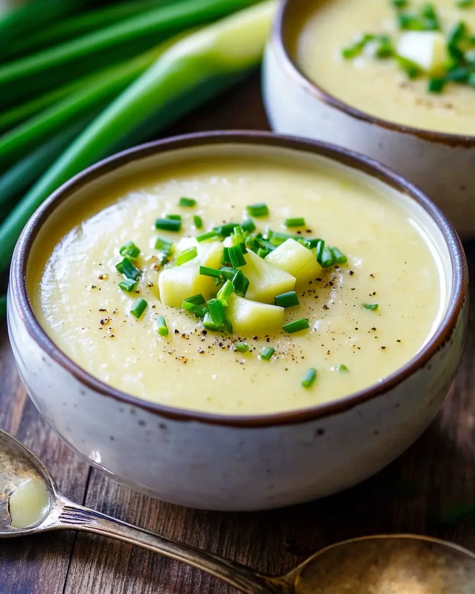 Kartoffel-Lauch-Suppe einfach und cremig: Comfort in a Bowl